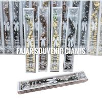 ราคา 1 แพ็ค 50 ชิ้น WEDDING SOUVENIS WOODEN PRAYER BEADS บรรจุใน MICA AQIQAH SOUVENIRS HAJJ SOUVENIRS (41920408102)