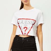 ราคา GUESS - เสื้อครอป (ของแท้) (5249358980)