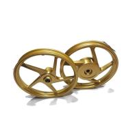 ราคา แม็กซ์เดิม+ลูกปืน Click 125i ขอบ 14 สีทอง (26082187363)