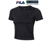 ราคา FILA Black เสื้อยืดผู้หญิง สีดำ (42224295293)