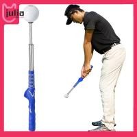 ราคา [Julia1.th] Golf Grip Trainer Retractable Golf Swing Training Aid Golf Training Grip สําหรับนักกอล์ฟขวาและถนัดซ้าย (40371337206)