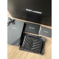 ราคา แท้% อปก ครบ Ysl bi-fold wallet กระเป๋าสตางค์ (17308743264)