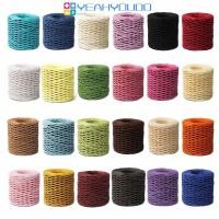 ราคา Yeahyoudo ผ้าฝ้าย Raffia เส้นด้าย Raffia ฟาง DIY เส้นด้าย Raffia เส้นด้ายที่มีสีสันถักวัสดุ (43224657603)