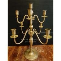 ราคา เชิงเทียนทองเหลือง 9ช่อเทียน (15593280788)