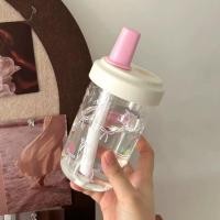 ราคา แก้วน้ำ แก้วกาแฟ 500 ml (โบว์ลายเล็ก) สกรีนรูปโบว์ น่ารัก มินิมอล ผู้หญิง ของขวัญ พร้อมส่งในไทย (40301162390)