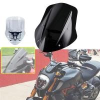ราคา G2021 new Motorcycle Windshield Windscreen Shield Screen with Mounting Bracket For Ducati Diavel 2014-2020 (27840436437)