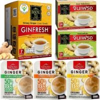 ราคา (มีหลายรส หลายขนาด) เรนองที จินเฟรช ขิงผงสำเร็จรูป น้ำขิง ขิงผง ขิงชง Ranong Tea Ginger Ginfresh less sugar (9762053712)