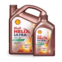 ราคา SHELL น้ำมันเครื่องเบนซิน สังเคราะห์แท้ Helix Ultra 0W-40 (4/5 ลิตร) (25936289180)