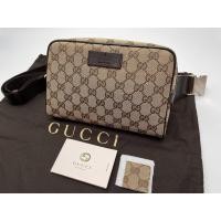 ราคา Used Like New! Gucci Belt Bag GG canvas (3767948764)