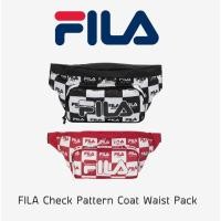 ราคา กระเป๋าคาดเอว Fila - Check Pattern Coat Waist Bag ของใหม่ ของแท้ พร้อมส่ง กระเป๋าสะพายข้าง กระเป๋าคาดอก ฟีล่า (4041817867)