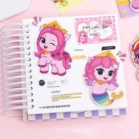ราคา 30 แผ่นน่ารัก Filly Series Note Paper Memo Pad School Student Portable Sticky Notes (27079390404)