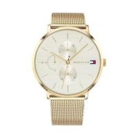 ราคา Tommy Hilfiger Women’s Watch 1781943 Quartz Stainless Steel Gold Dial 40mm (25141560223)