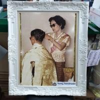 ราคา กรอบรูป รูปภาพมงคล ภาพมงคล สมเด็จย่า ร้านตัดผม ใส่กรอบหลุยส์ ติดบ้าน ร้านค้า ของขวัญ ขึ้นบ้านใหม่ (6633788904)
