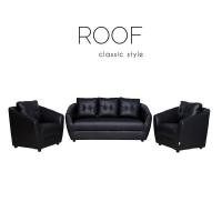 ราคา ROOF (รูฟ) ชุดโซฟาชุดเซต สำหรับ 5 ที่นั่ง 3นั่ง+1นั่ง+1 นั่ง แถมหมอนฟรี (8370444717)