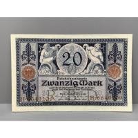 ราคา ธนบัตรรุ่นเก่าของประเทศเยอรมัน ชนิด20Mark ปี1915 (22812853951)
