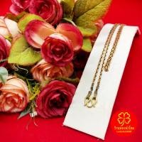 ราคา สร้อยคอทองเหลืองโบราณลายโซ่คั่นหัวจรวด ความยาว 20 นิ้ว งานทองเหลืองแท้ งานดิบไม่ได้ชุบ ทองเหลืองโบราณ (25273624340)