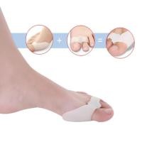 ราคา ซิลิโคนรองส้นเท้า ซิลิโคนคั่นนิ้วเท้าแบบสวม 2 รู (นิ้วโป้ง/นิ้วชี้) ลดการเสียดสีในการเดิน (22260210711)