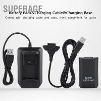 ราคา Superage ชุดแบตเตอรี่ 4800mah แบบเปลี่ยน สําหรับ Xbox 360 (23203132020)