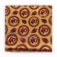 ราคา ผ้าโอมกำมะหยี่ สำหรับปูโต๊ะรององค์เทพ ขนาด 1 x 1 เมตร (5653420168)