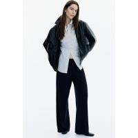 ราคา H&M(เอชแอนด์เอ็ม) กางเกงทรง Wide drawstring ผู้หญิง 1259462_1 (27775875910)