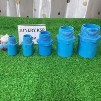 ราคา ข้อต่อตรงเกลียวนอกพีวีซี PVC ขนาด 4 หุน, 6 หุน, 1 นิ้ว, 1-1/4 นิ้ว, 1-1/2 นิ้ว, ต่อตรงเกลียวนอก (41706211939)
