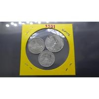 ราคา เหรียญหมุนเวียน 1-5-10 สตางค์ ปี2531 มีคราบ มีรอย เก่าเก็บ (9655753196)