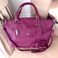 ราคา พร้อมส่งCOACH PRAIRIE SATCHEL IN PEBBLE (3340399370)