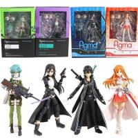 ราคา Kid's Toy 1Pc 15Cm Hot Anime Sword Art Online II Sinon Phantom Kirigaya Kazuto Figma Action Figure (24982655629)