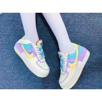 ราคา Nike Air Force 1 Shadow Macaron Women's Official Synchronous Original Grad (13810038501)