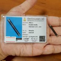 ราคา ตะกรุดองค์ครูโสฬสมงคลเงินซ้อนเงินหลวงพ่อเดิม วัดหนองโพ พร้อมบัตร (43519651716)