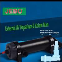ราคา Jebo UV-H11Ecsternal หลอด UV สําหรับตู้ปลา บ่อปลา ภายนอก Sakkai Pro Nikita star (43674422239)
