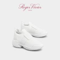 ราคา รองเท้า Roger Vivier Viv Run Square Buckle Daddy ส้นสูง ดีไซน์แฟชั่นสำหรับผู้ชาย (44321829854)