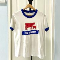 ราคา เสื้อยืดแบรนด์ THAI-DENMARK ไทยเก่า (25954664594)