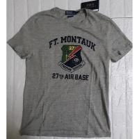 ราคา ของแท้ POLO RALPH LAUREN เสื้อยืดสีเทา FT. MONTAUK size M (3961258388)