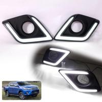 ราคา ครอบไฟตัดหมอก รีโว LED แบบ DRL ครอบ spotlight revo hilux toyota (2446994502)
