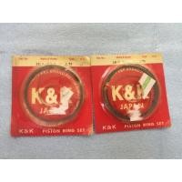 ราคา RXZ PISTON RING ยี่ห้อ K&K เสนอราคา/YAMAHA RXZ135/RXZ 135/55K (42115532936)