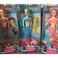 ราคา ตุ๊กตานางเงือกมีไฟกระพริบ (2795496078)