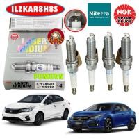 ราคา อะไหล่คับ หัวเทียน NGK LASER IRIDIU HONDA CIVIC FC FK ACCORD 1.5L CITY 1.0L TURBO ปี19-25 รหัส ILZKAR8H8S (41658737561)