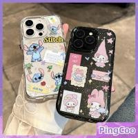 ราคา Pingcoo - เคส iPhone 16 Pro Max iPhone 11 เคส TPU ใสแวววาวสุดสดใส ลายการ์ตูนน่ารักๆ ใช้ได้กับ iPhone 15 Pro Max 14 13 12 Pro Max XS XR 7 8 Plus (43167800706)