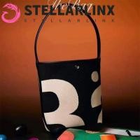 ราคา Stellarlinx Rally Movement Bucket Bag,กระเป๋าสะพายไทยไทยความจุขนาดใหญ่,Insกระเป๋าถือพิมพ์กระเป๋าผ้าใบสไตล์เกาหลีกระเป๋าเดินทาง (27276857065)