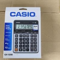 ราคา Casio เครื่องคิดเลข รุ่น GX-120B แบบตั้งโต๊ะ 12หลัก สีเงิน (17027839337)