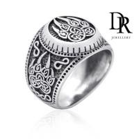 ราคา ดร เครื่องประดับ แฟชั่นอุปกรณ์เสริมเกาหลีสแตนเลสไวกิ้งลมหมีกรงเล็บครอบงําบุคลิกภาพชายแหวนรูปแบบเงินไทยสีดําแหวน (43864237982)