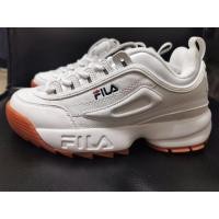 ราคา รองเท้า​ fila disruptor 2 sz.37.5-38​ มือสอง​สภาพดี สีขาวพื้นยางสวย (9470656099)