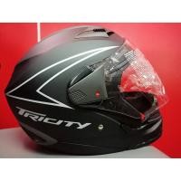 ราคา หมวกกันน๊อคเต็มใบ Yamaha แท้100% รุ่น Tricity แบบเปิดคาง มีเลนส์ สีดำด้าน ขนาดไซส์ M (3830247860)