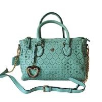 ราคา Teenie Weenie กระเป๋าถือสีเขียว (25427364421)