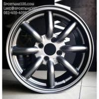 ราคา ล้อแม็กใหม่เรโทร Watanabe 4รู100 ET35 สีเทา 7-15นิ้ว(ราคา 4วง) (22224506214)