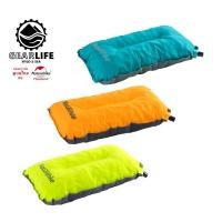 ราคา Naturehike หมอนพองลมอัตโนมัติ หมอนเป่าลม น้ำหนักเบา พับได้ พกพาสะดวก Sponge Automatic Inflating Pillow (3006790378)