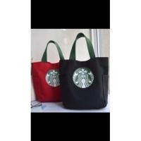 ราคา กระเป๋าผ้าลายสตาร์บัค (7645448204)