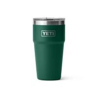 ราคา YETI แก้วเยติ เก็บความเย็น รุ่น RAMBLER 20 OZ STACKABLE CUP WITH MAGSLIDER LID BLACK FOREST GREEN (27865993861)