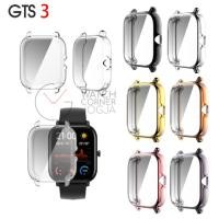 ราคา LAYAR ตัวป้องกันกันชน Amazfit GTS 3 TPU เคสป้องกันหน้าจอคลุมทั้งหมดและหน้าจอ Amazfit GTS3 (24485571488)